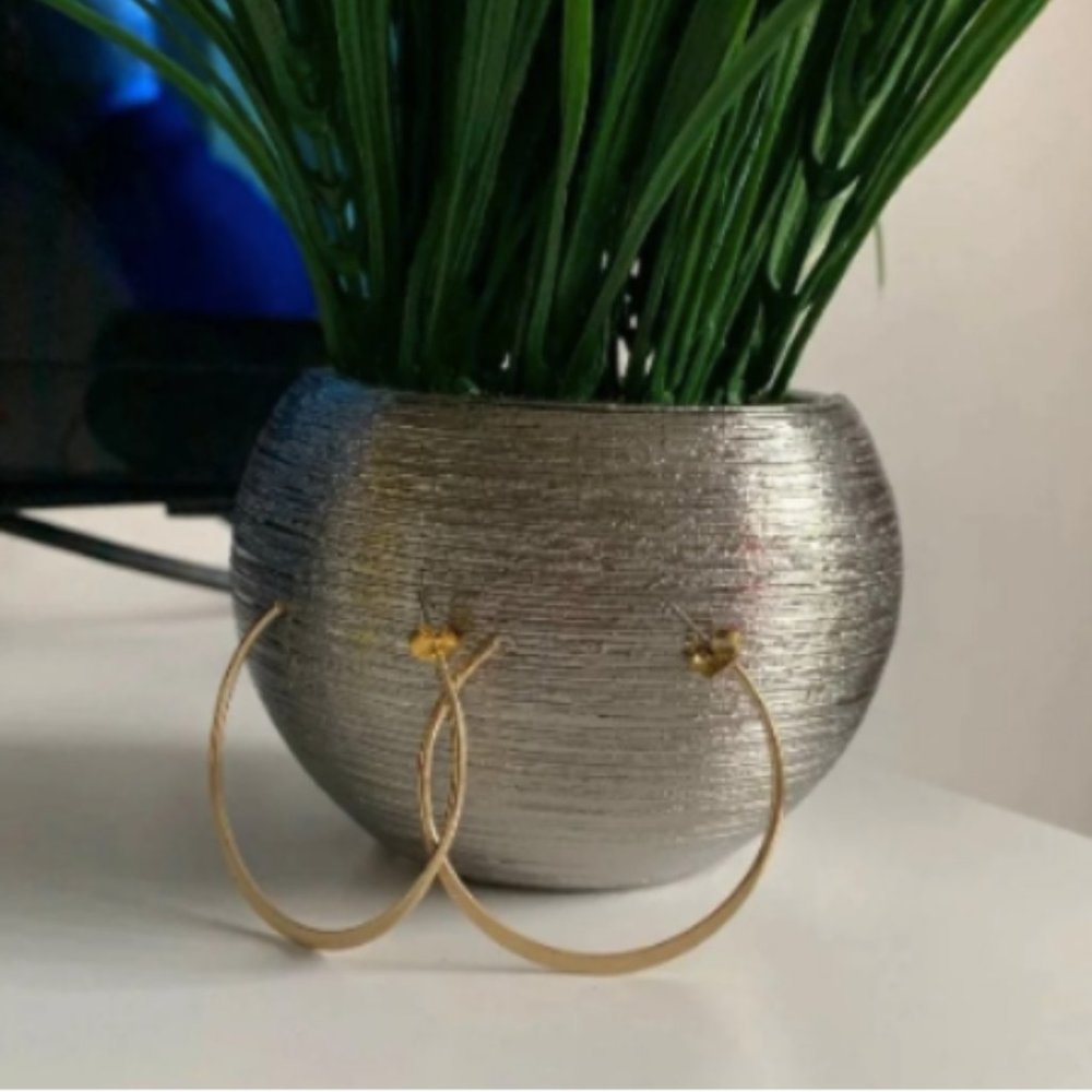 Gold Hoop Earrings